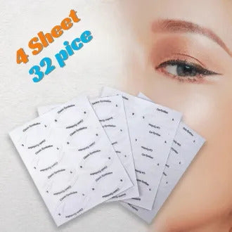 Pack of 4 Eyeliner Stencils Set (32 Pieces)